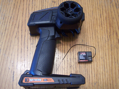 HPI 2.4ghz TF-50 3ch Radio Transmitter RF-50N Receiver TX RX Savage 4.6 GT-6 5.9