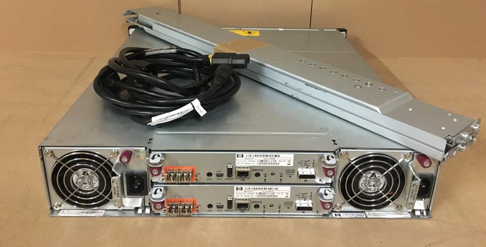 HP P2000 G3 MSA FC Dual 8GB Controller 24x 146GB 6G with Rails ** AP846A ** - Image 2 of 2
