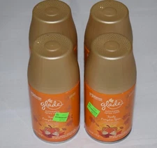 4 x Glade Toasty Pumpkin Caramel Spice Automatic Room Spray Refills 6.2oz ~ US3
