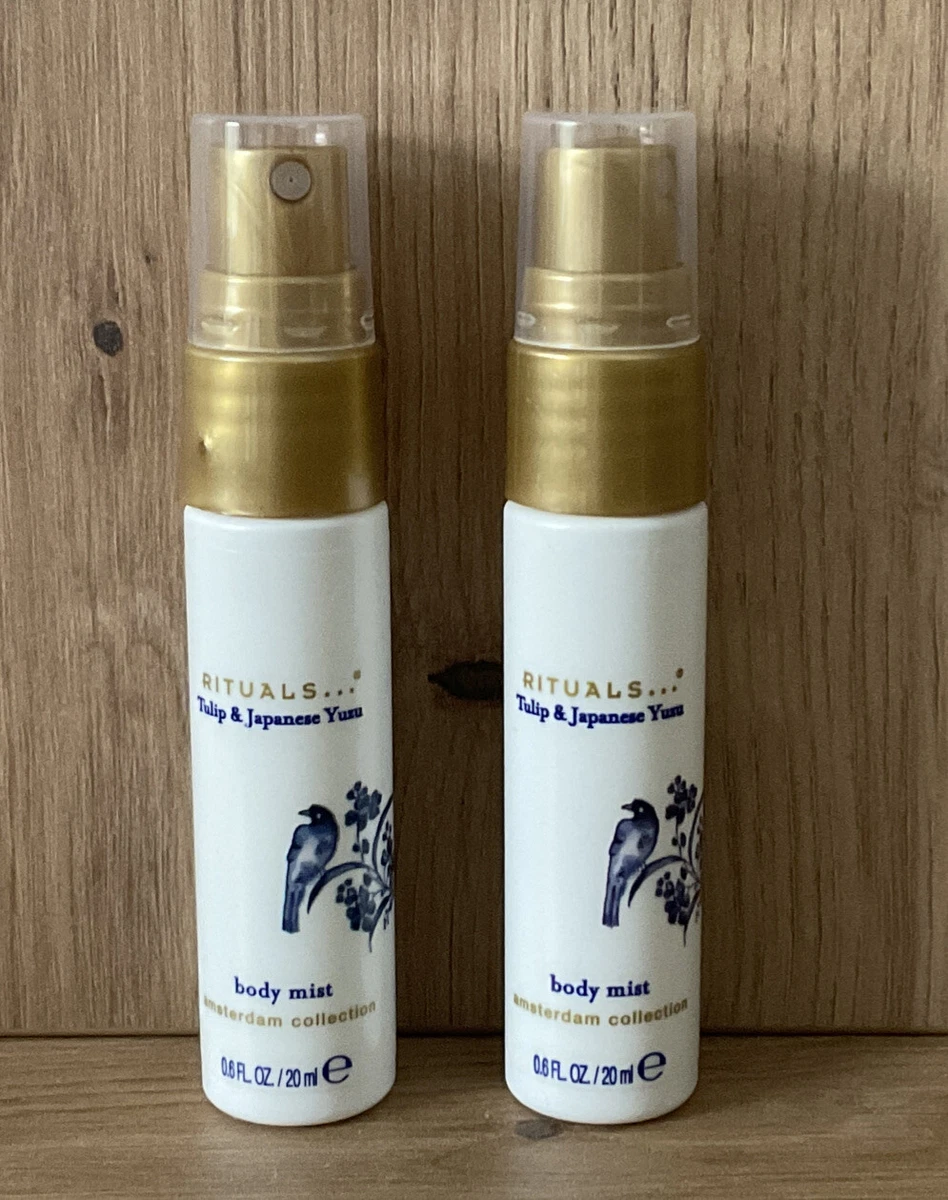 599,75€/L) Ritual of Amsterdam body mist Körperspray Tulip & Yuzu Set 2 x  20ml