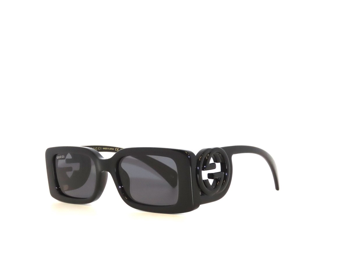 Gucci GG1325S 001 Black Gray Sunglasses 1325 Gucci Sunglasses GG1325S 001 main image 4