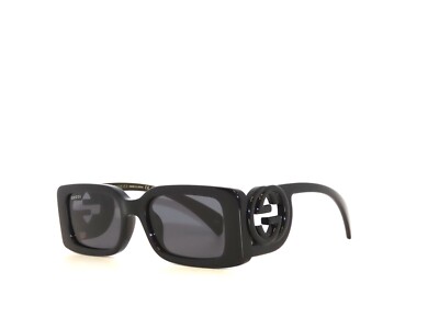 Gucci Black Sunglasses MDEL 1325 S NEW GUCCI SUNGLASSES GG 1325S 001 BLACK/GRAY 54MM AUTHENTIC  main image 4
