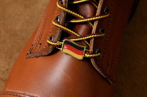 Every Country World Flags Shoes Boot Shoelace Keeper Holder Charm BrooklynMaker - Picture 98 of 296