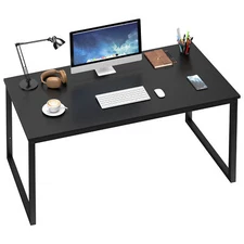 Computer Desk 47"Modern Simple Style Writing Desk PC Table for Home Office Black