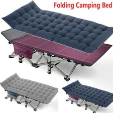 Adults Rollaway Guest Bed Cot Fold Out Bed with Mattress Heavy Duty Sleeping Bed
