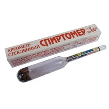 0-80% mini Alcohol Hydrometer for Whiskey Moonshine Still  Distilled Spirits