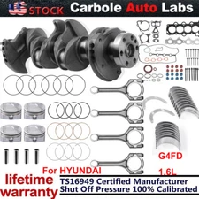 For HYUNDAI Rio 1.6L Engine Rebuild Kit - Crankshaft Con Rods Bearing Gasket Kit