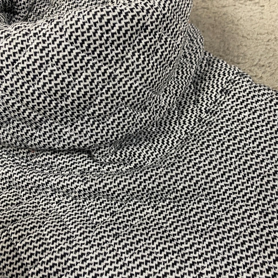 Gap Fit Jacquard Knit Funnel Neck Sweatshirt Womens XS Quilted Pullover Sweater - Image 4 of 4