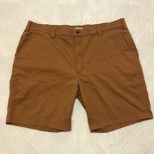 Carhartt brown flat front shorts size 42