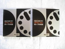 2 x Vintage 18cm  USA  empty reels,