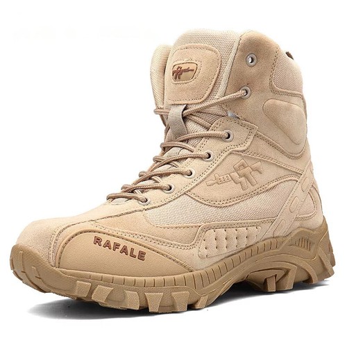 Zapatos Botas Para Trabajar de Hombre Casuales Altas Militares Construcción  Moda | eBay