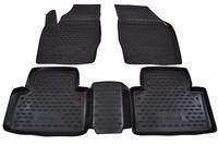 GummifußMatten Gummimatten 3D Passend FüR Volvo XC90 2002-2015 4 Tlg