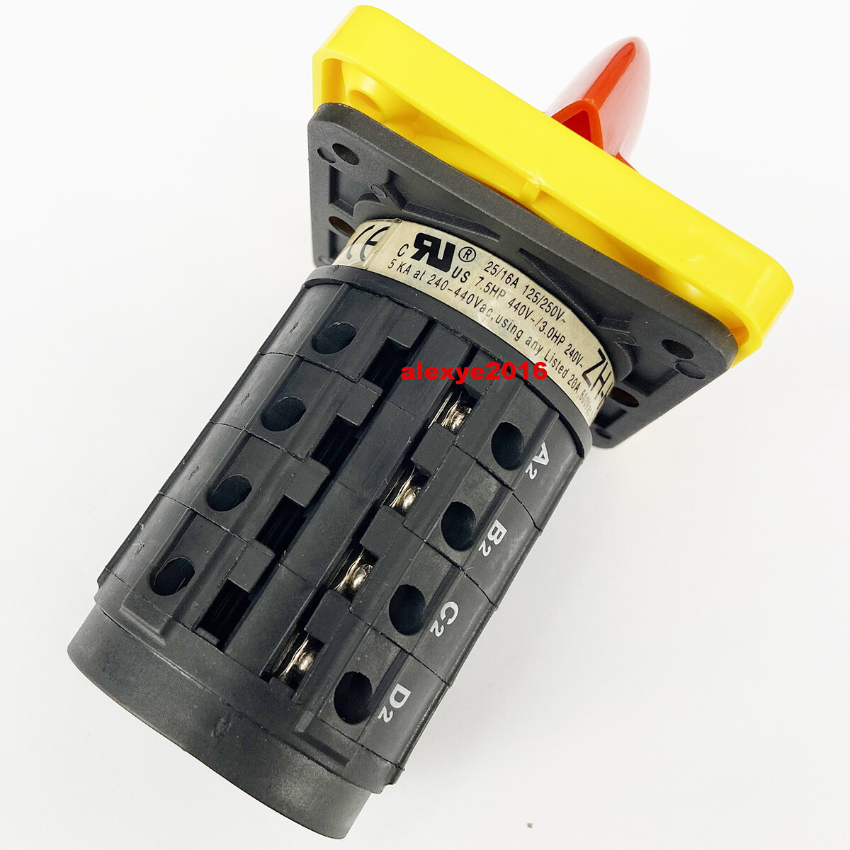 KEDU ZHHC4 Rotary Switch 04A0825 "0" "1PH" "3PH" 3 Positions eBay