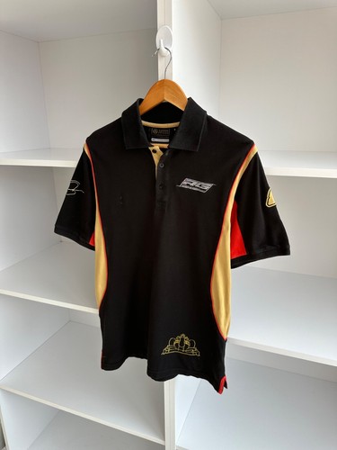 VTG Roman Grosjean Lotus Racing Formula 1 Polo T-shirt - Picture 4 of 9
