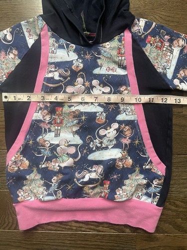 Handmade Nutcracker Girls Sweatshirt Size Small With Pockets - Picture 6 of 8