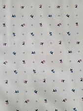 VTG 1988 Cohama Riverdale Raymond Waites SWEET SARAH Mini Floral Fabric BTY x 56