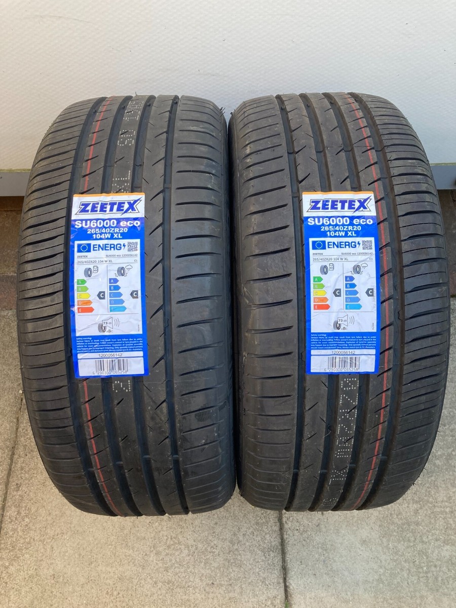 ZEUXS ZX-R20（2 x 265/40ZR20 104W XL ZEETEX 265 40 20 EXTRA