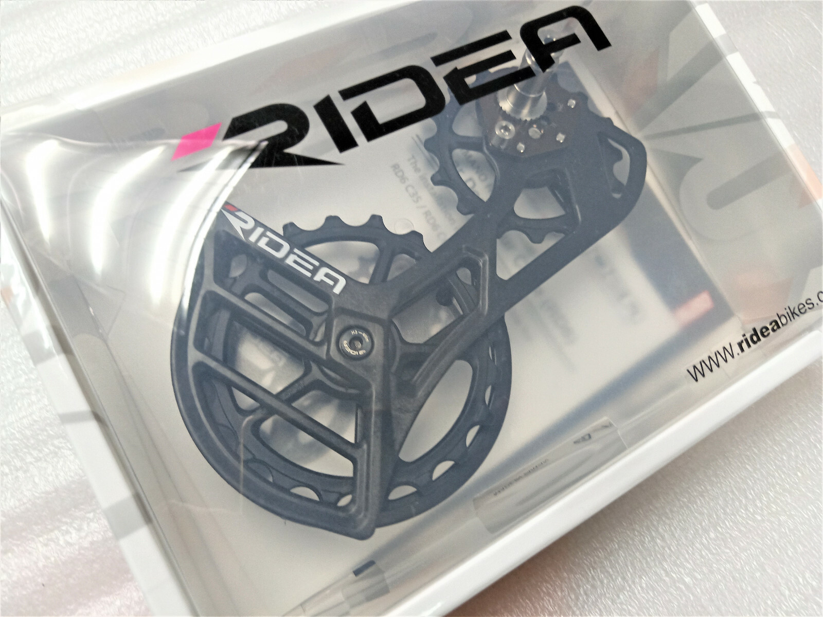 Ridea Oversized Pulley Wheel (EVO C60) for SHIMANO R9100 R8000, 16T&20T