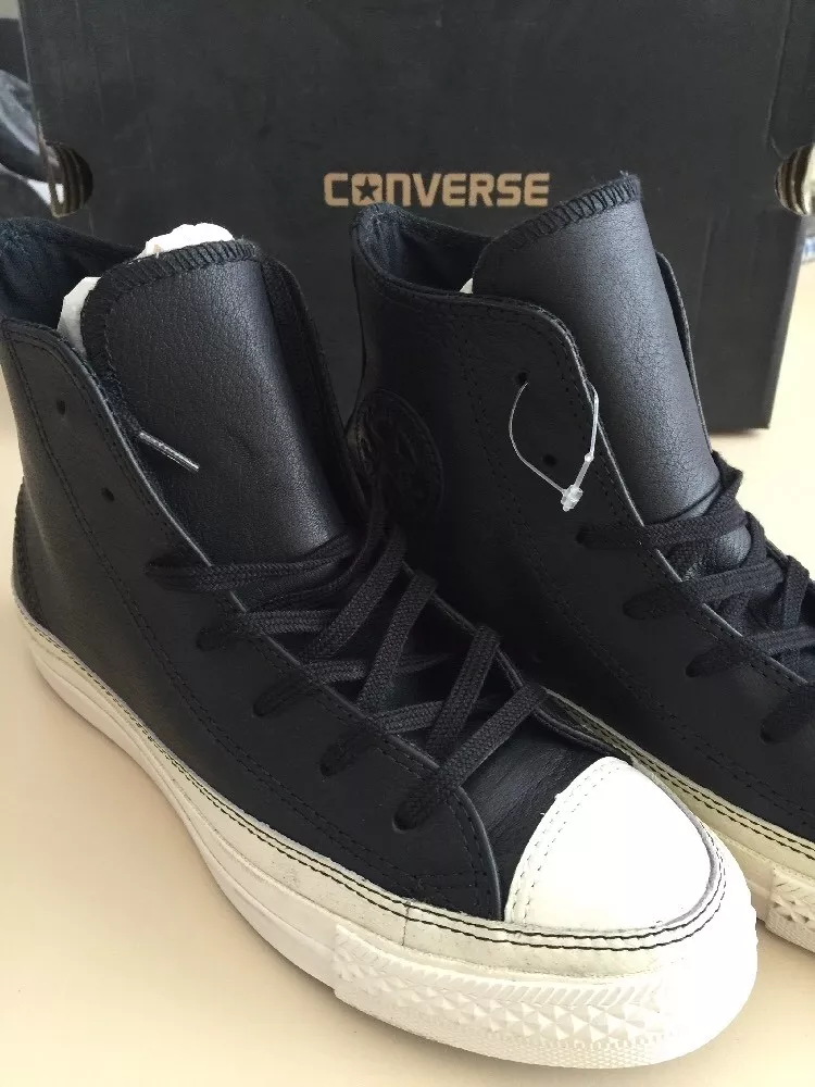 Converse All Star Leather Sneaker Black Size 36/US5.5/22.5cm New Box!! |