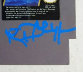 RICHARD DREYFUSS Signed NES Nintendo Game Cartridge JAWS BAS JSA COA Auto