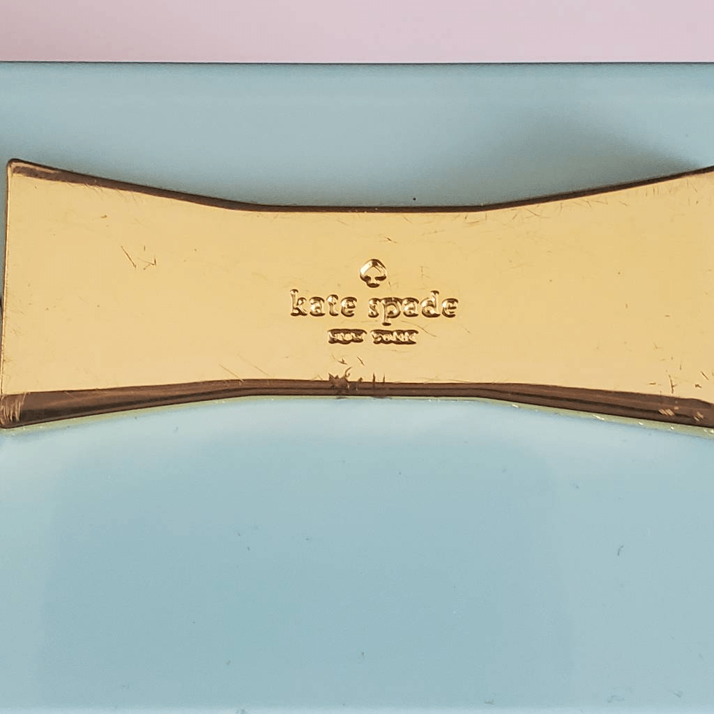 Kate Spade Lenox Turquoise Lacquer Trinket Jewelry Box eBay