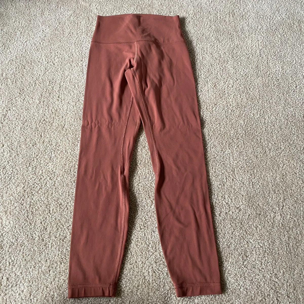 Lululemon Align Pant 25” Size 4 Rustic Clay