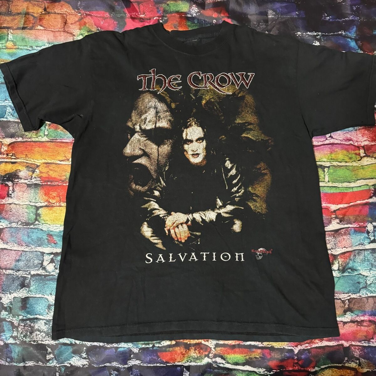 激レア 90s THE CROW プロモ Tシャツ USA製 黒 ブラック XL 激レア 90s THE CROW プロモ Tシャツ USA製 黒 ブラック XL