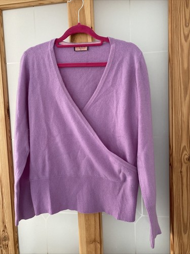 THOMAS PINK WOMENS PURPLE CROSS OVER 