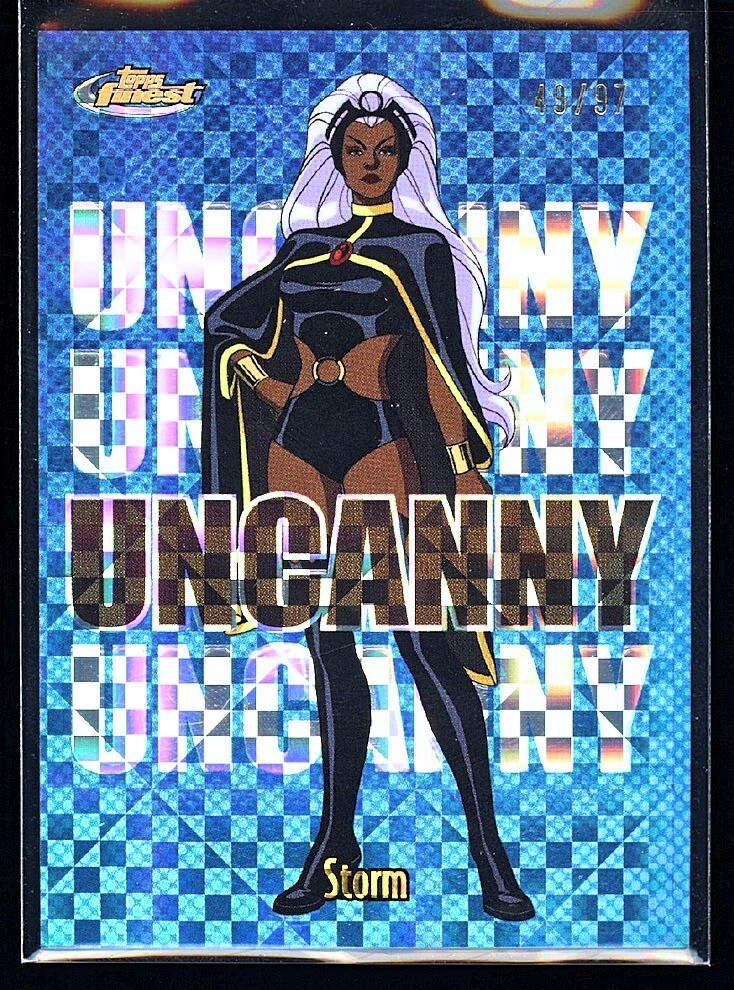 2025 Topps Finest X-Men 97 STORM Uncanny X-Fractor #d /97 Insert Nm-Mt MCU