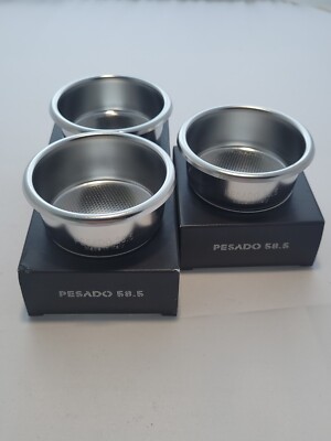 Pesado 58,5 Precision 58 mm Kaffeefilterkorb E61, Rancilio, Salbei, Marzocco