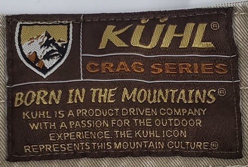 Kuhl Crag Series Rydr Men's Hiking Outdoor Beige Heavy Duty Pants 40x32 EUC - Picture 4 of 8