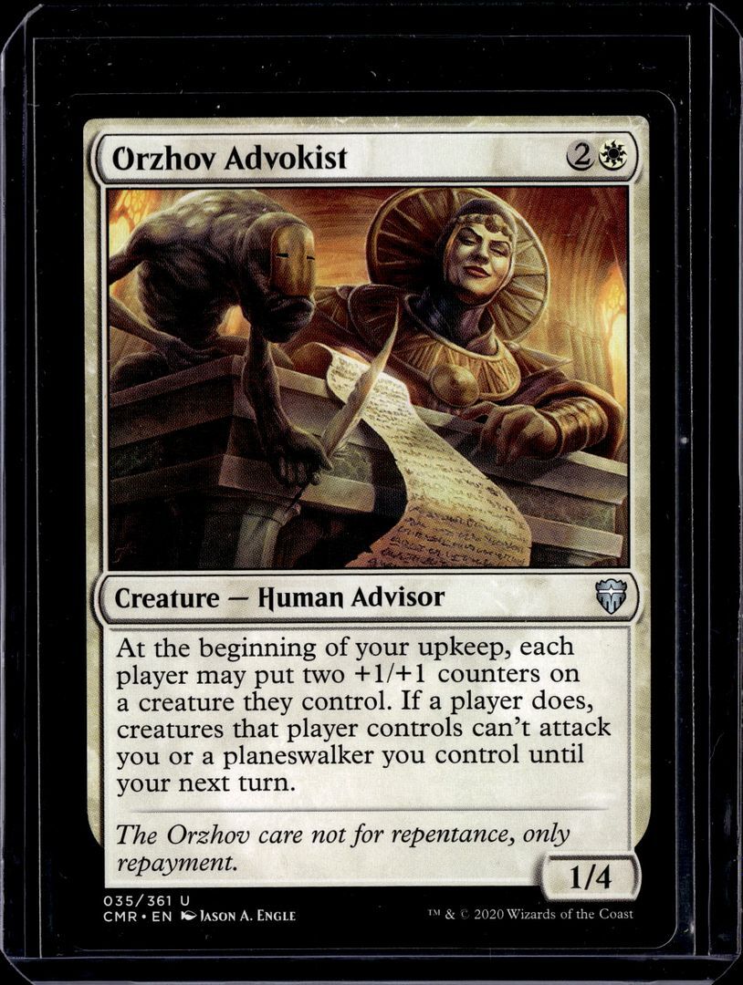 Orzhov Advokist - 035/361 - CMR - NM - MTG Magic the Gathering | eBay