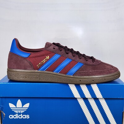Size 10 - adidas Handball Spezial - Night Red / Blue / Shadow Red- Mens - IF9530