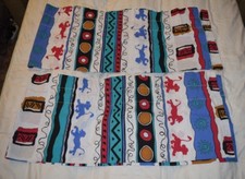 Vtg 90's Disney Lion King Curtains Set of 2 Valances - Made USA 80x16