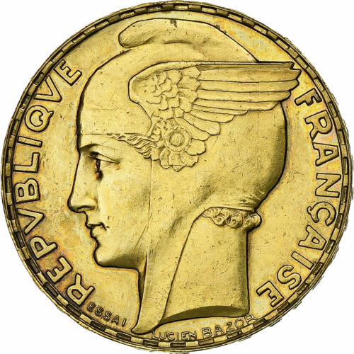[#1284261] France, 100 Francs, Bazor, 1929, Paris, ESSAI, Cupro-Aluminium, SPL - Picture 1 of 2
