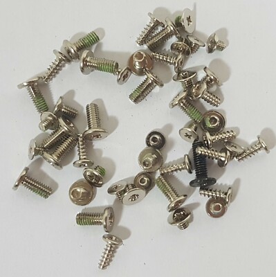 Screws Schrauben vom Zerelgen aus Notebook Fujitsu Lifebook E756 (E754)