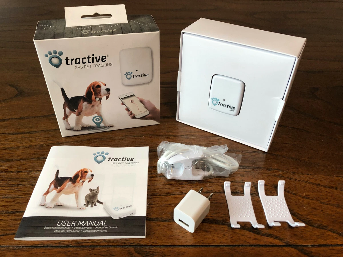 Frivillig Frugtbar Gå til kredsløbet Tractive GPS Pet Dog Cat Tracker Waterproof Live Tracking Smartphone TRATR1  | eBay