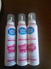 3 x White Rain Volumizing Mousse ACTIVE BOTANICALS Fly Away  Frizz Control 4oz
