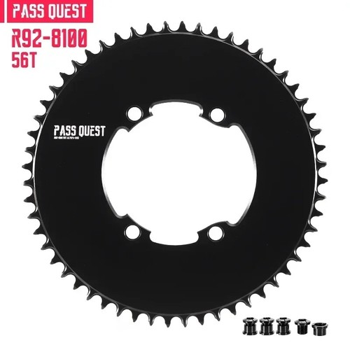 110BCD 4 Bolt Chainring for Shimano Ultegra 36T-60T Aero Bicycle Chainwheel - Picture 16 of 47