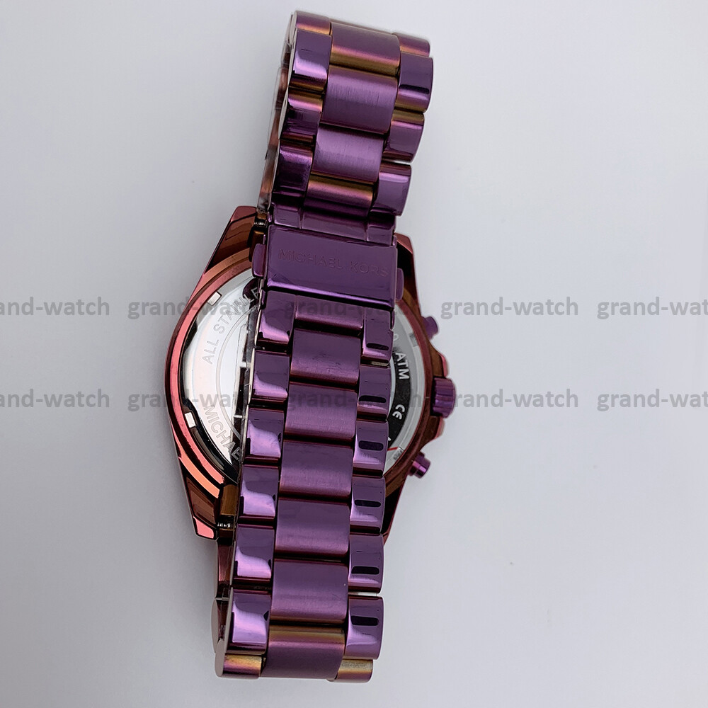 特価！ Michael Kors Women's 稀な色 PLUM 腕時計 特価！ Michael Kors Women's 稀な色 PLUM 腕時計