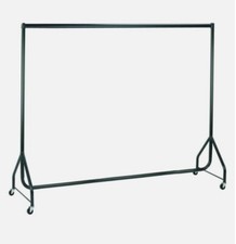 Morplan Black Heavy Duty Clothes Rail