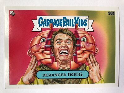 Garbage Pail Kids 2023 Topps Intergoolactic Sticker Deranged Doug 50b