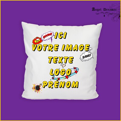 Kissenhülle Satin personalisierbar Ihr Foto Text Kunst Lieblingsbild