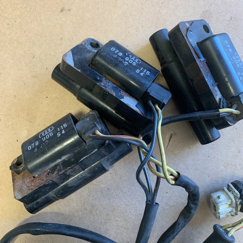 Paquete de bobina de encendido Audi A4 Quattro 1996-1999 2,8 L 078905115 OEM Foto 3 de 4