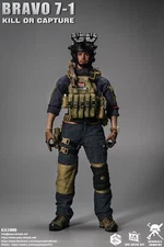 Ready! New General's Armoury GA1009 BRAVO 7-1 KILL OR CAPTURE Action Figure