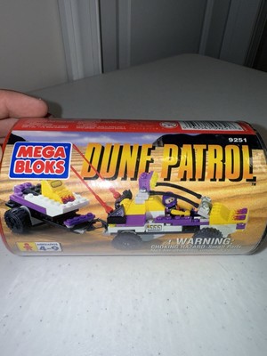 Rare Vintage Mega Bloks Dune Patrol # 9251 100 Pieces 1997