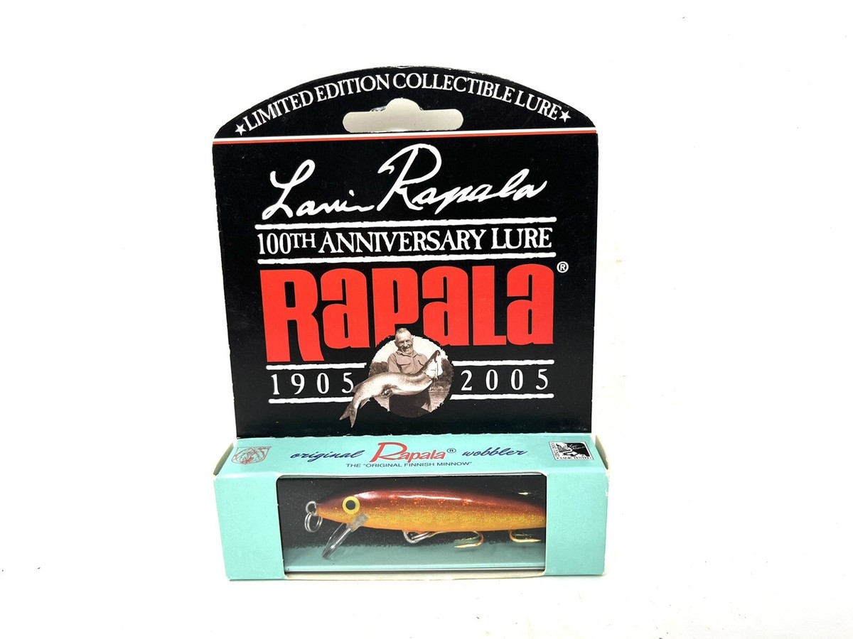 Rapala 100th LR100 ラパラ誕生100周年 LR100ミノー RAPALA LR100 100th Anniversary PER Old Lure Ship From USA