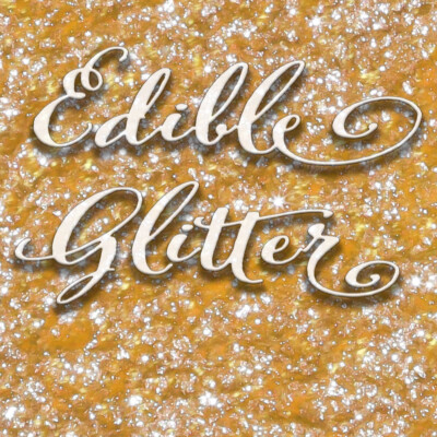 Edible Glitter - Multiple colors - 100% Food Safe - Add sparkle to Confections