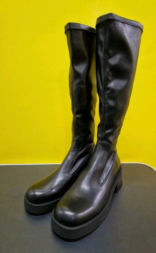 E8 by MIISTA Floria Sock Boots - UK 6 / EU 39