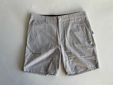 Tavik Shorts Men s Size 36 Signature Fit Light Gray Modern Beach Wear